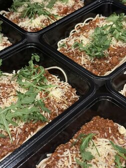 Kleine spaghetti bolognese